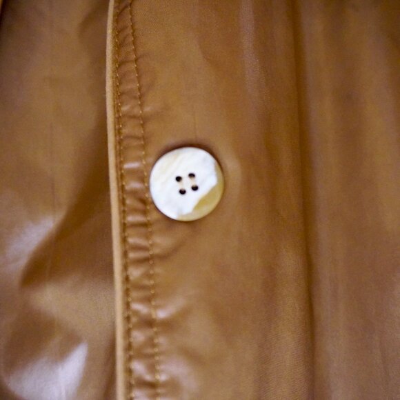 Vintage F. Pignataro brown trench coat - Picture 9 of 9